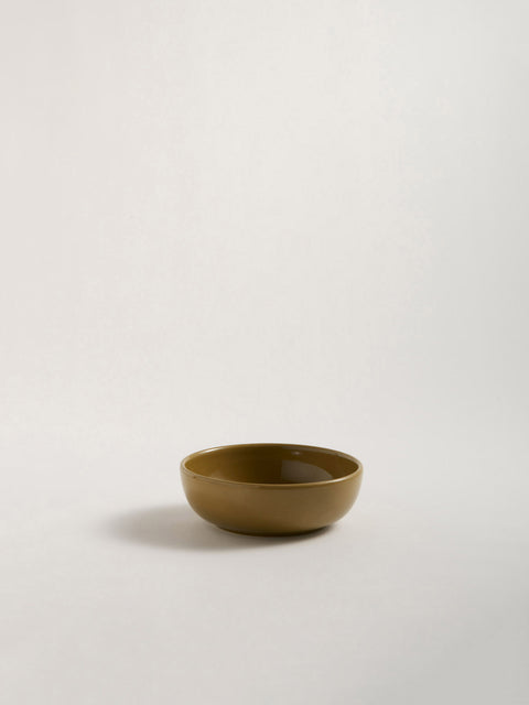 Bilancia Large Deep Bowl | Citrine Green