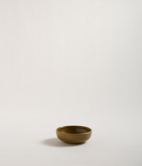 Bilancia Small Deep Bowl | Citrine Green