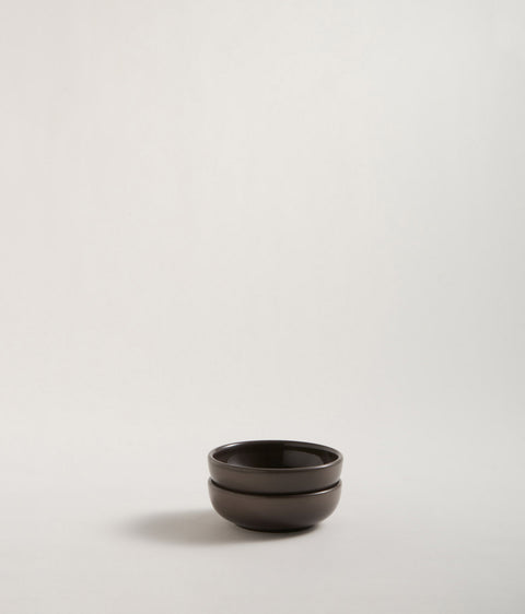Bilancia Small Deep Bowl | Gray Fumé