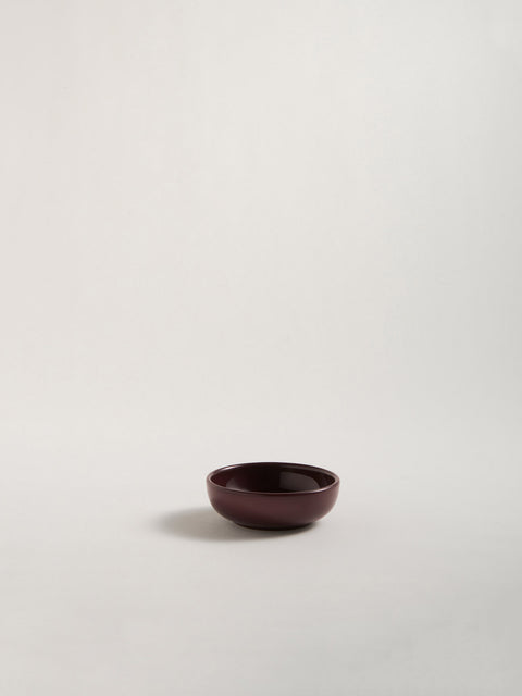 Bilancia Small Deep Bowl | Plum Red