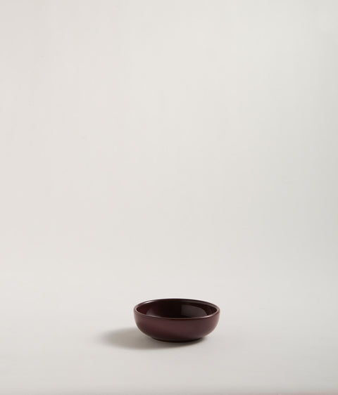 Bilancia Small Deep Bowl | Plum Red
