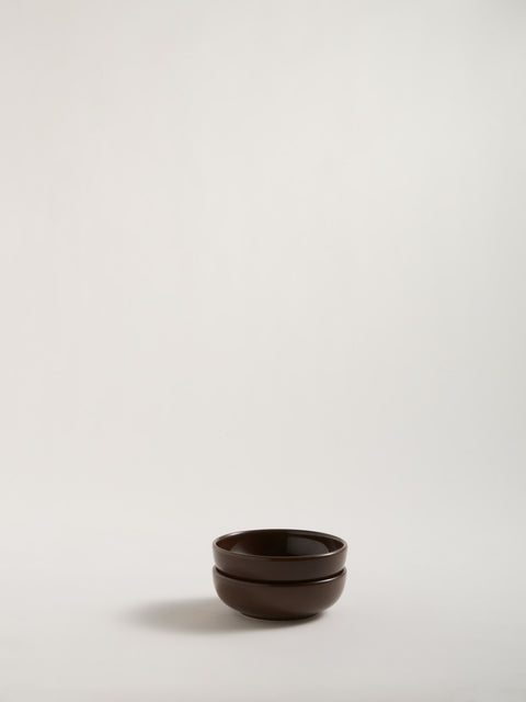 Bilancia Small Deep Bowl | Madder brown