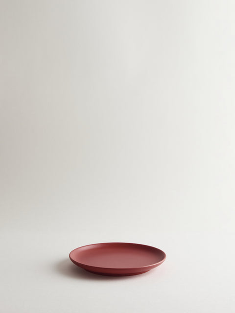 Bilancia Small Flat Plate | Pompei red