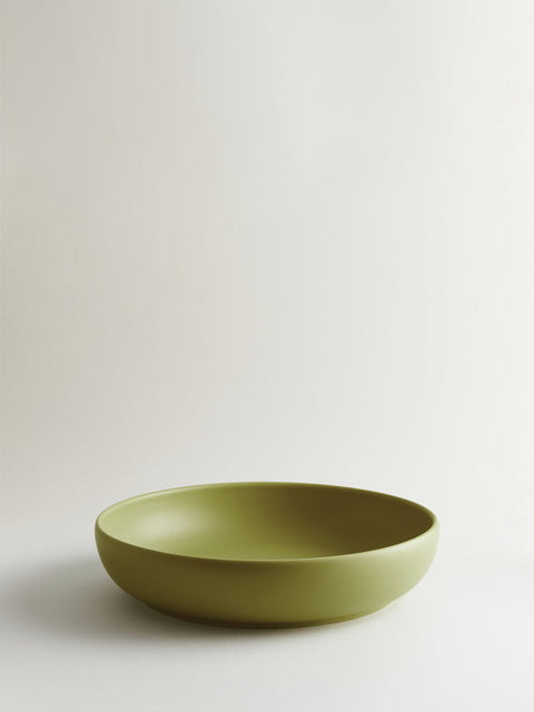 Bilancia XLarge Flat Bowl | Rainette Green