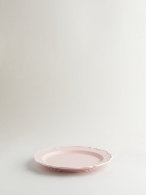 Festone Large Flat Plate | Cameo Pink