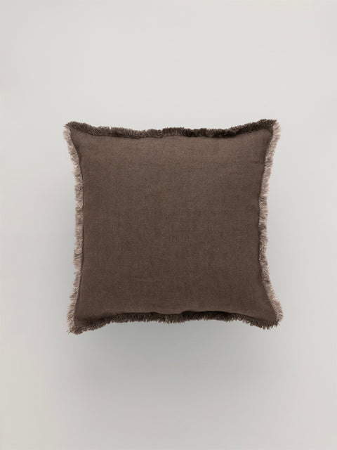 Hopsack Cushion | moro brown