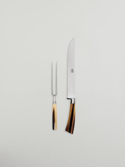 Plenum Carving Set | Horn Handle