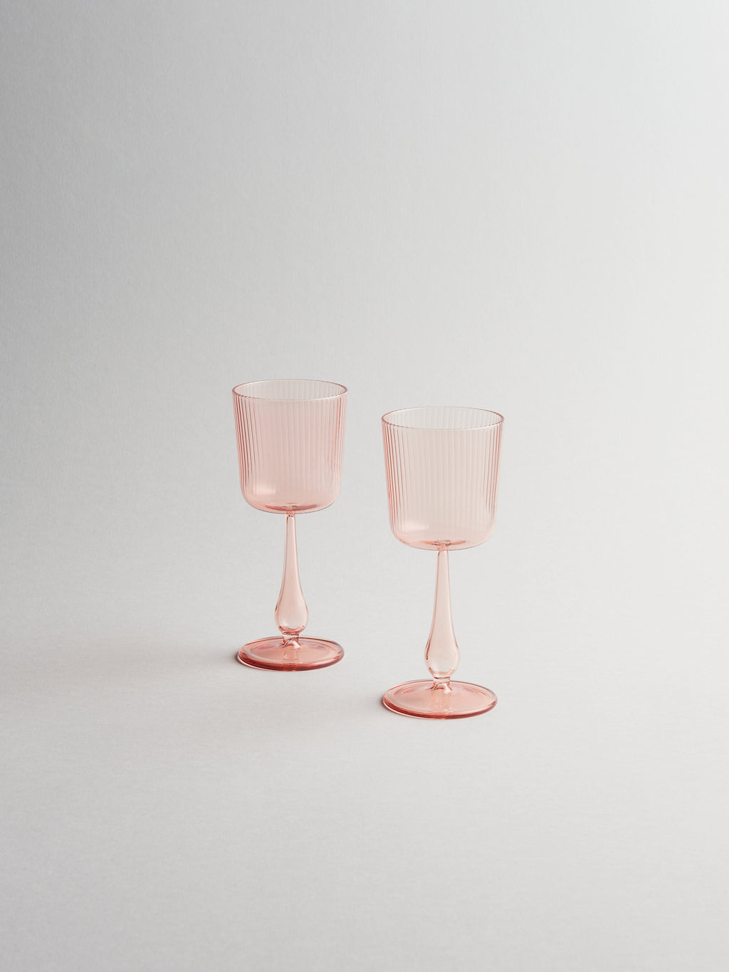 Glass Kiddush Cup by R+D Lab: Cameo Pink