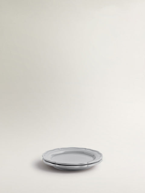 Festone Small Flat Plate | cadet blue