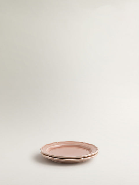 Festone Small Flat Plate | fawn pink
