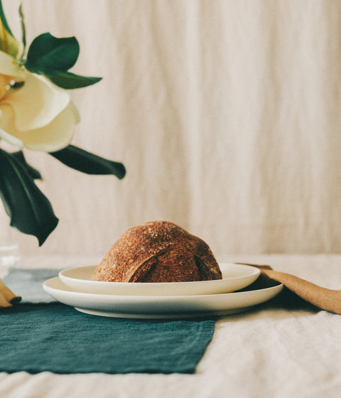 Bilancia Large Flat Plate | almond