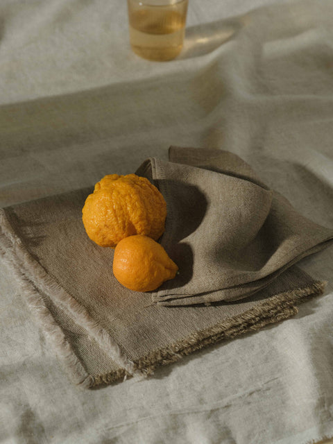 Hopsack Napkin | Isabella Beige