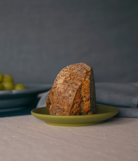 Bilancia Flat Bread Plate | Rainette Green