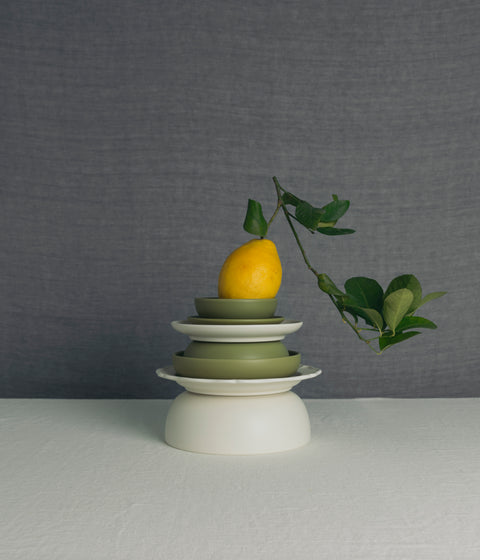 Bilancia Small Deep Bowl | Rainette Green