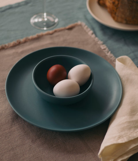 Bilancia Large Flat Plate | nile blue