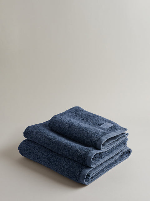 Spugna Towel Set | Distant Blue