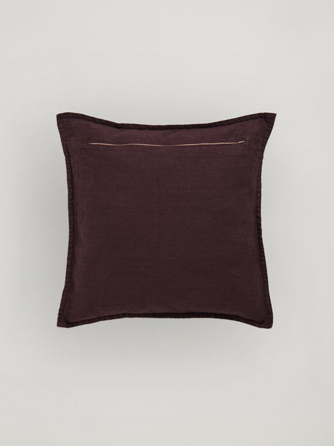 Tela Cushion | plum red