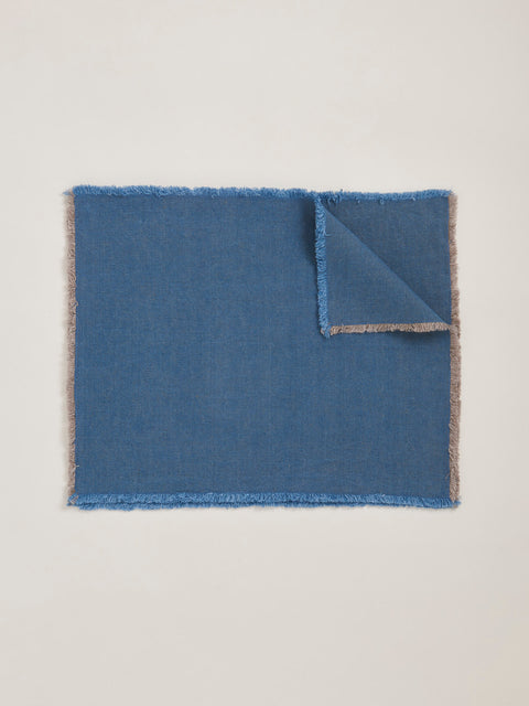 Hopsack Placemat | Indigo Blue