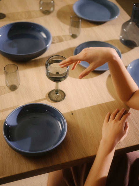 Velasca Calice | Fog Gray