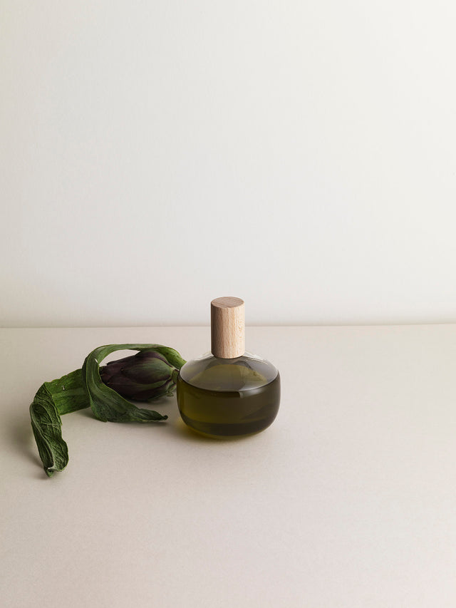 Trulli Short Olive oil and Vinegar Bottle | Clear