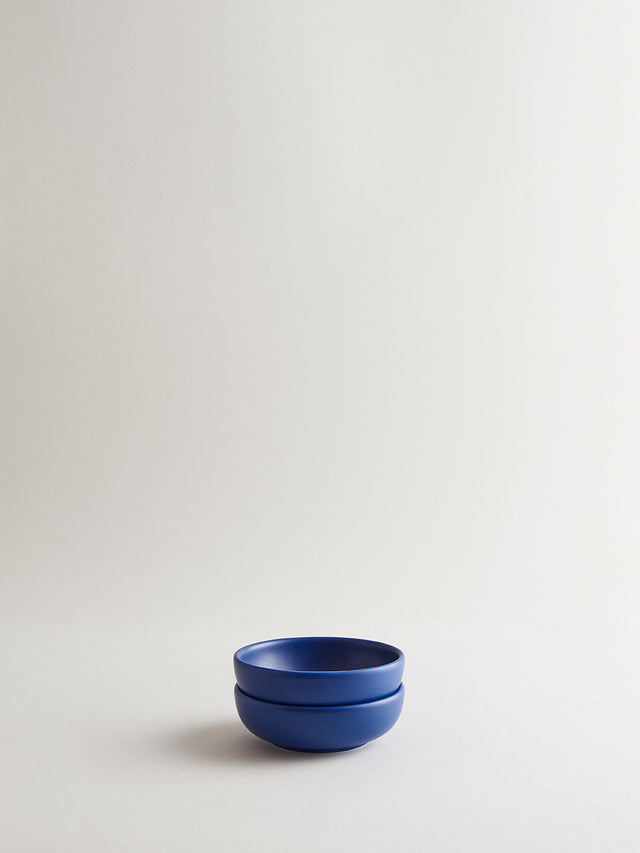 Bilancia Small Deep Bowl | Lyons Blue