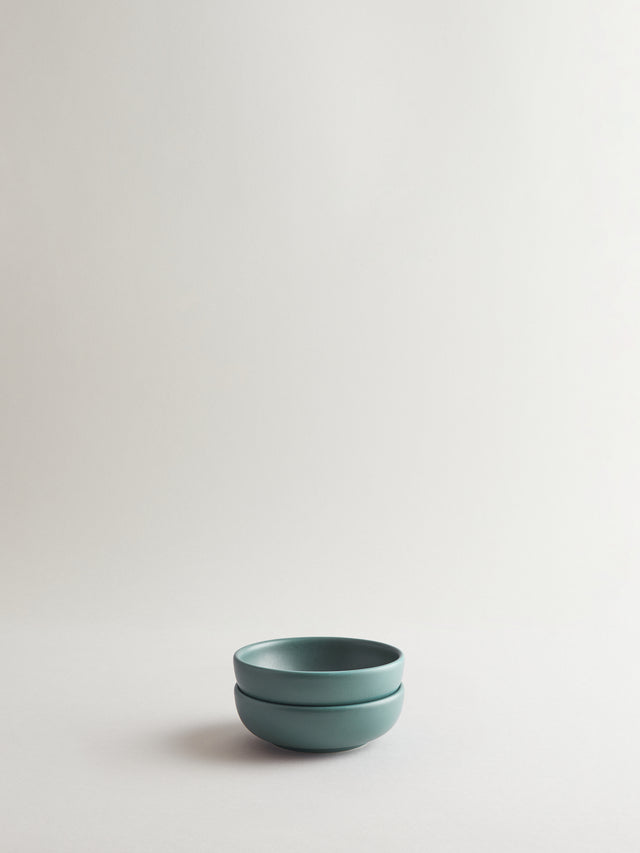 Bilancia Small Deep Bowl | Nile blue