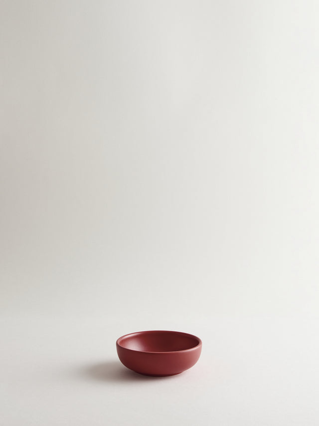 Bilancia Small Deep Bowl | pompei red