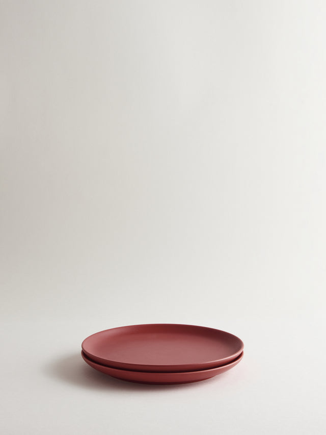 Bilancia Large Flat Plate | pompei red