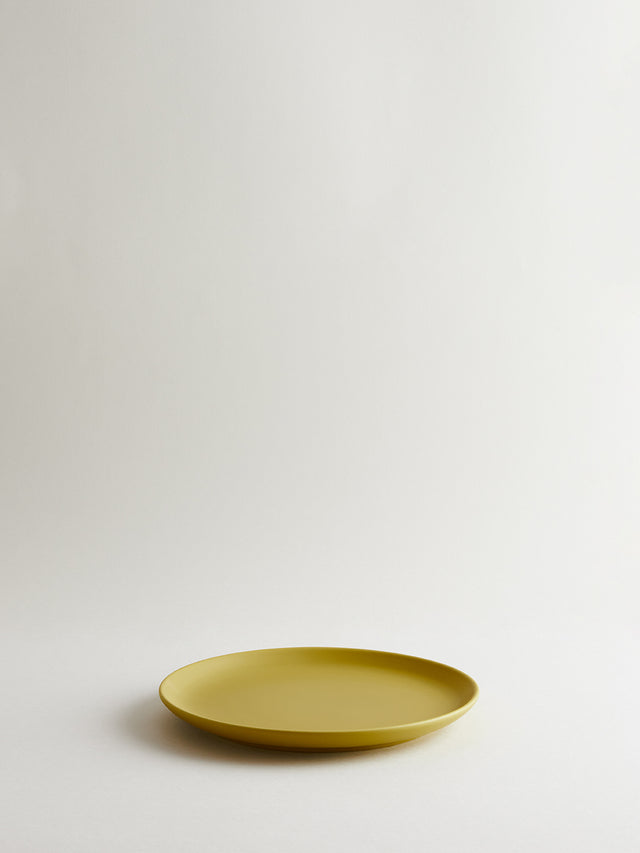 Bilancia Large Flat Plate | pyrite yellow