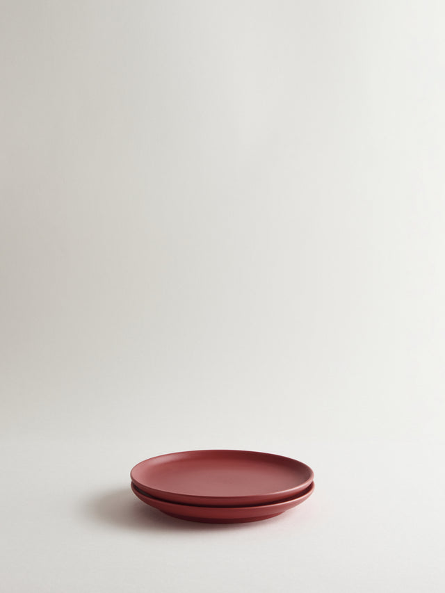 Bilancia Small Flat Plate | Pompei red