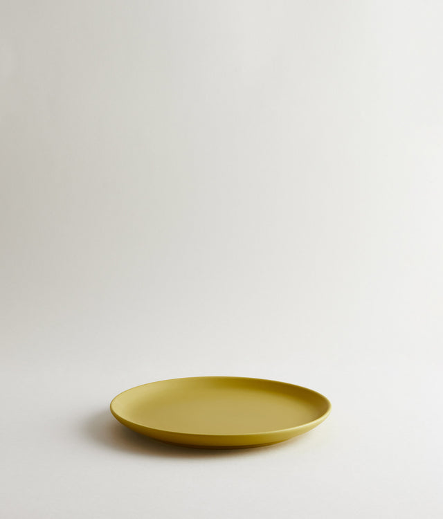 Bilancia Large Flat Plate | pyrite yellow