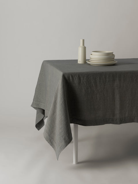 Tela Tablecloth | warm gray