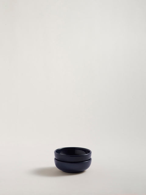 Bilancia Small Deep Bowl | ink blue