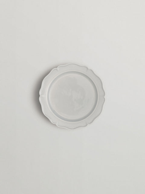Festone Large Flat Plate | cadet blue