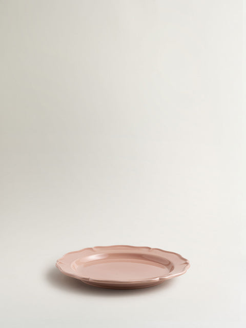 Festone Large Flat Plate | fawn pink
