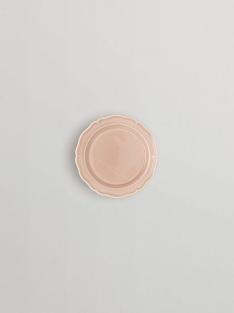 Festone Small Flat Plate | fawn pink