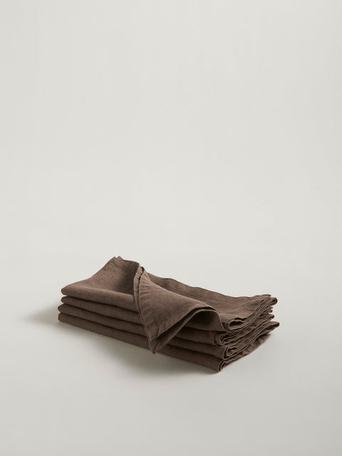 Tela Napkin | fango brown